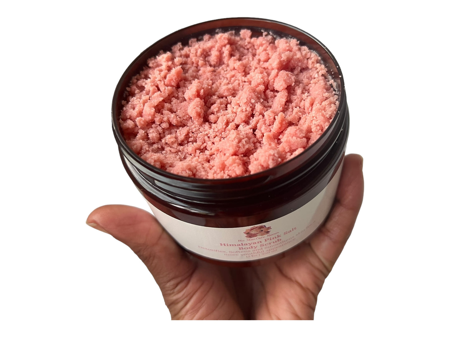 8oz/12oz Himalayan Pink Salt Scrub