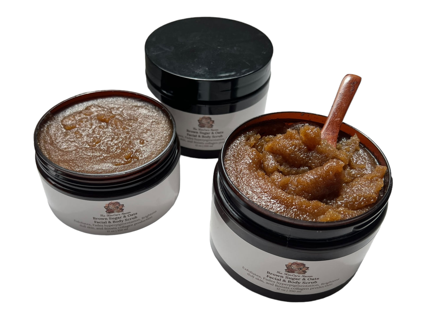 8oz/12oz Luxurious Brown Sugar Scrub