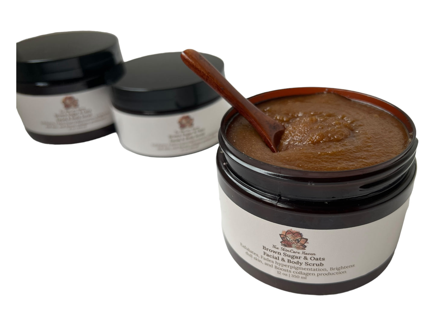 8oz/12oz Luxurious Brown Sugar Scrub