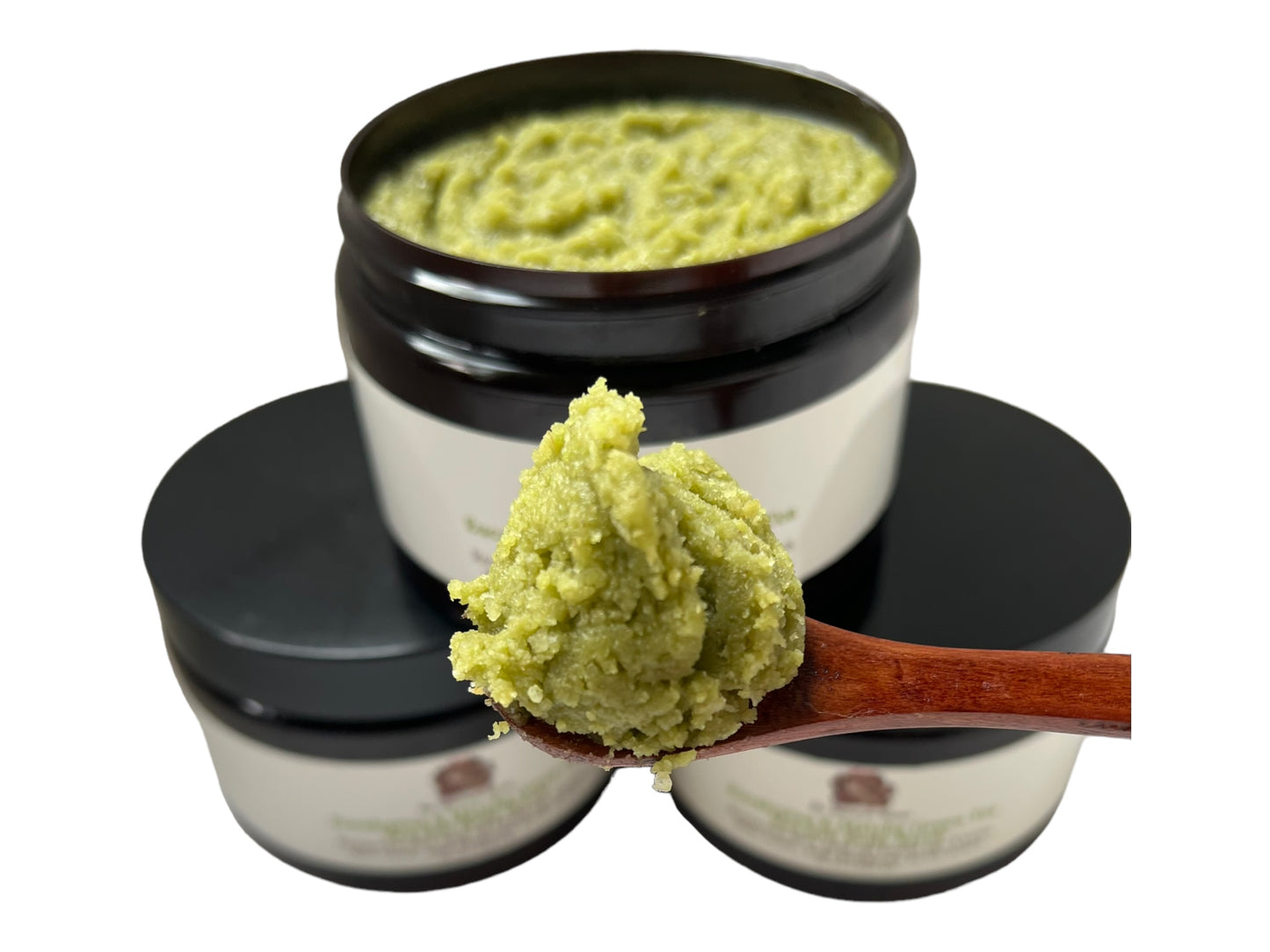 8oz/12oz Matcha Green Tea Sea Salt Scrub