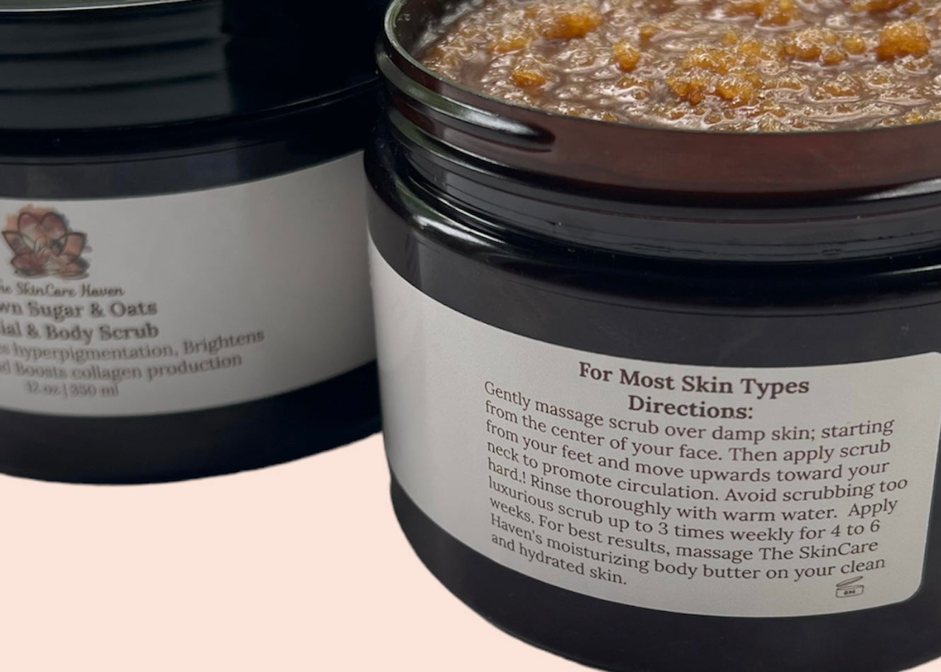8oz/12oz Luxurious Brown Sugar Scrub