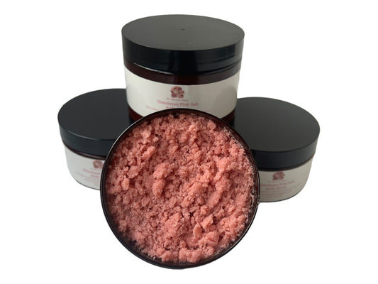 8oz/12oz Himalayan Pink Salt Scrub